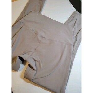 Lululemon Align High Rise Double Lined Pant 25” Crop Leggings Grey Size 6